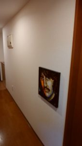 19廊下に飾ったリンゴスターの画像